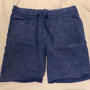 Deep Blue Sweat Shorts